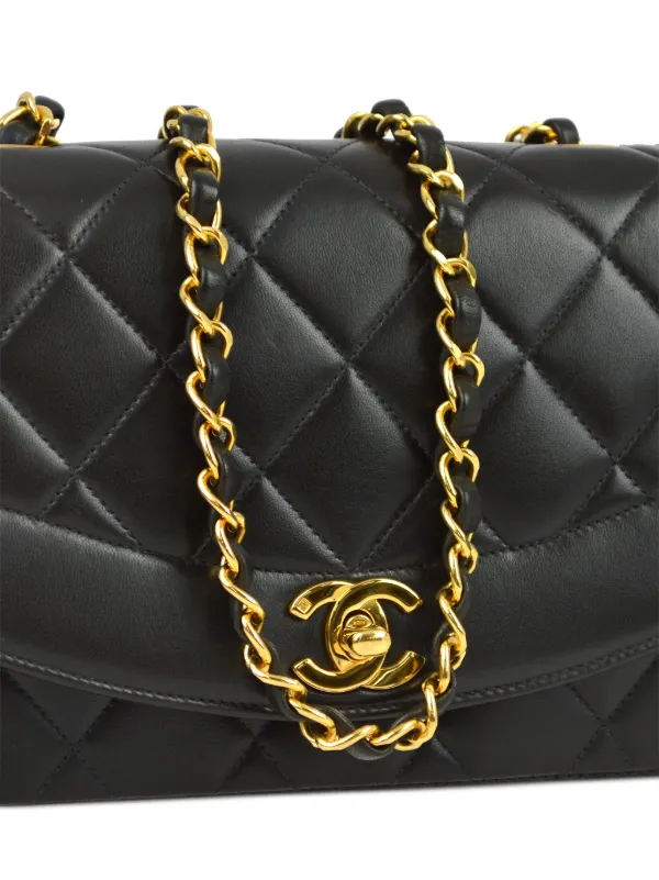 Vintage chanel diana bag sale