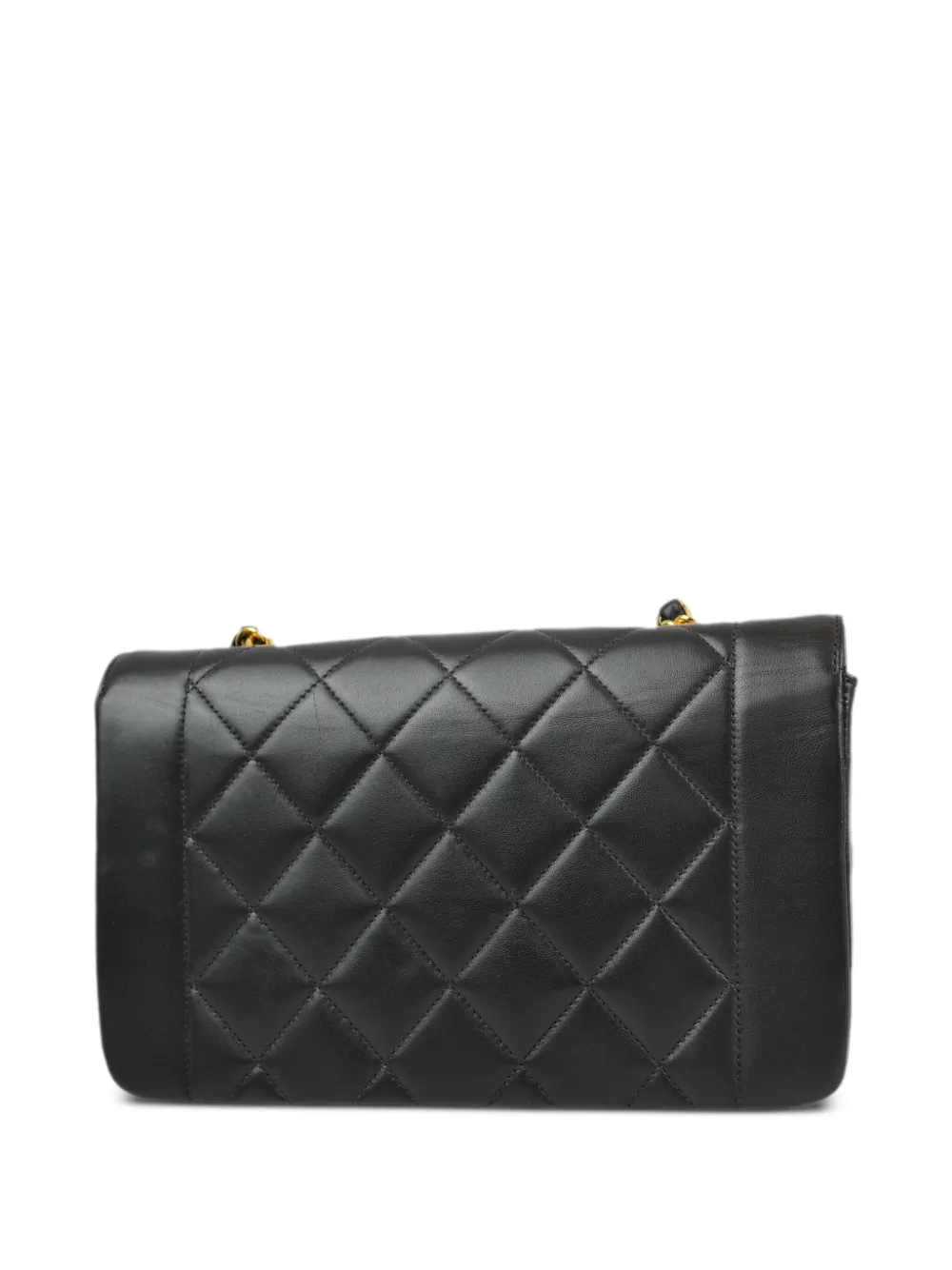 CHANEL Pre-Owned 1995 small Diana shoulder bag - Zwart
