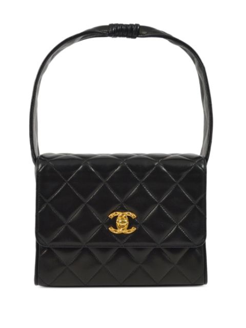 HOT SALE CHANEL 1997 CC turn-lock handbag Women