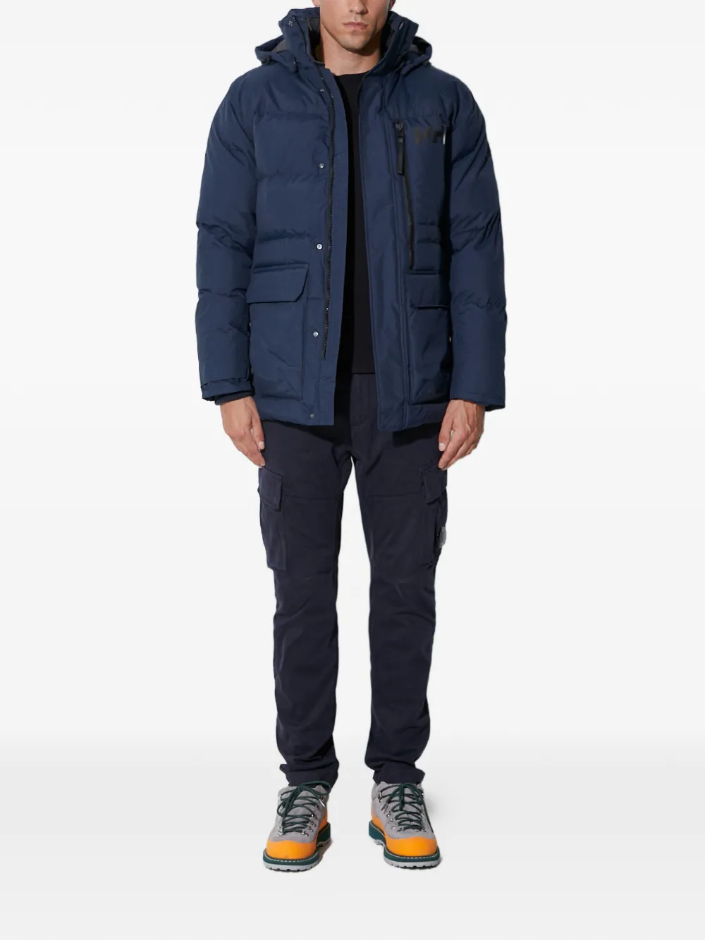 Helly Hansen plumífero con capucha y logo | Chamarras con plumón y capitonadas | Image 2