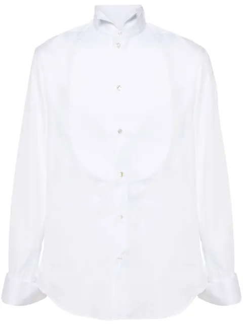 Giorgio Armani plastron-embellished tuxedo shirt