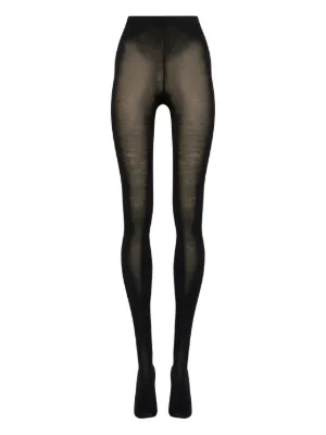 FARFETCH Wolford レギンス M size Individual 10 Back Seam Tights