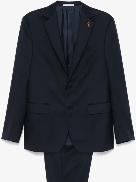 Pal Zileri brooch detail suit