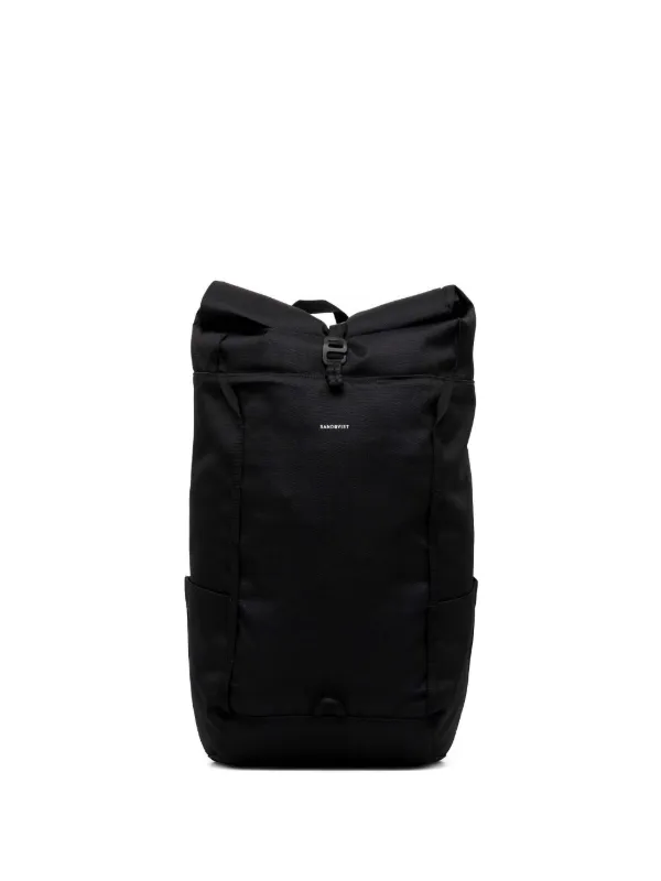 Sandqvist roll-top Backpack Black FARFETCH PH