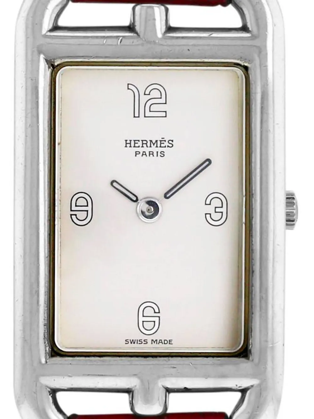 Hermès Pre-Owned 1992 pre-owned Cape Cod Nantucket horloge 36 mm - Zilver