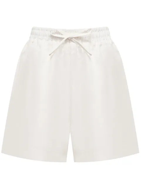 12 STOREEZ high-rise linen shorts
