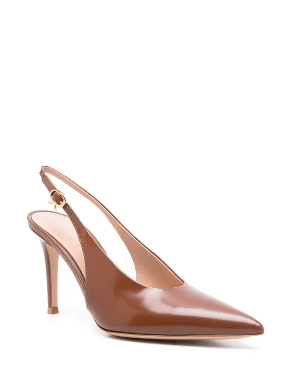 完売　Gianvito Rossi スリングバック パンプス Gianvito Rossi ジャンヴィトロッシ パンプス JAIPUR SLING 55