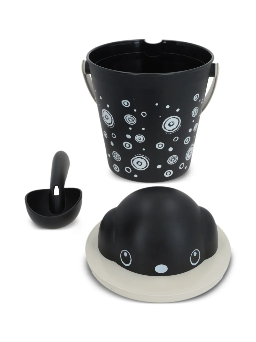 10 CORSO COMO x United Pets Crock droog hondenvoercontainer Zwart