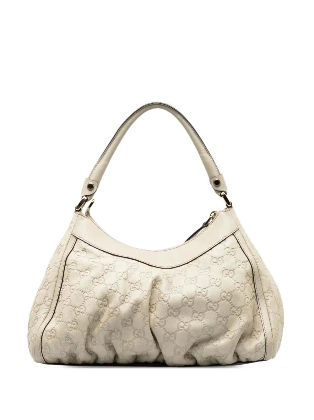 Gucci Pre-Owned 2000-2015 Guccissima Abbey D-Ring shoulder bag - Bruin