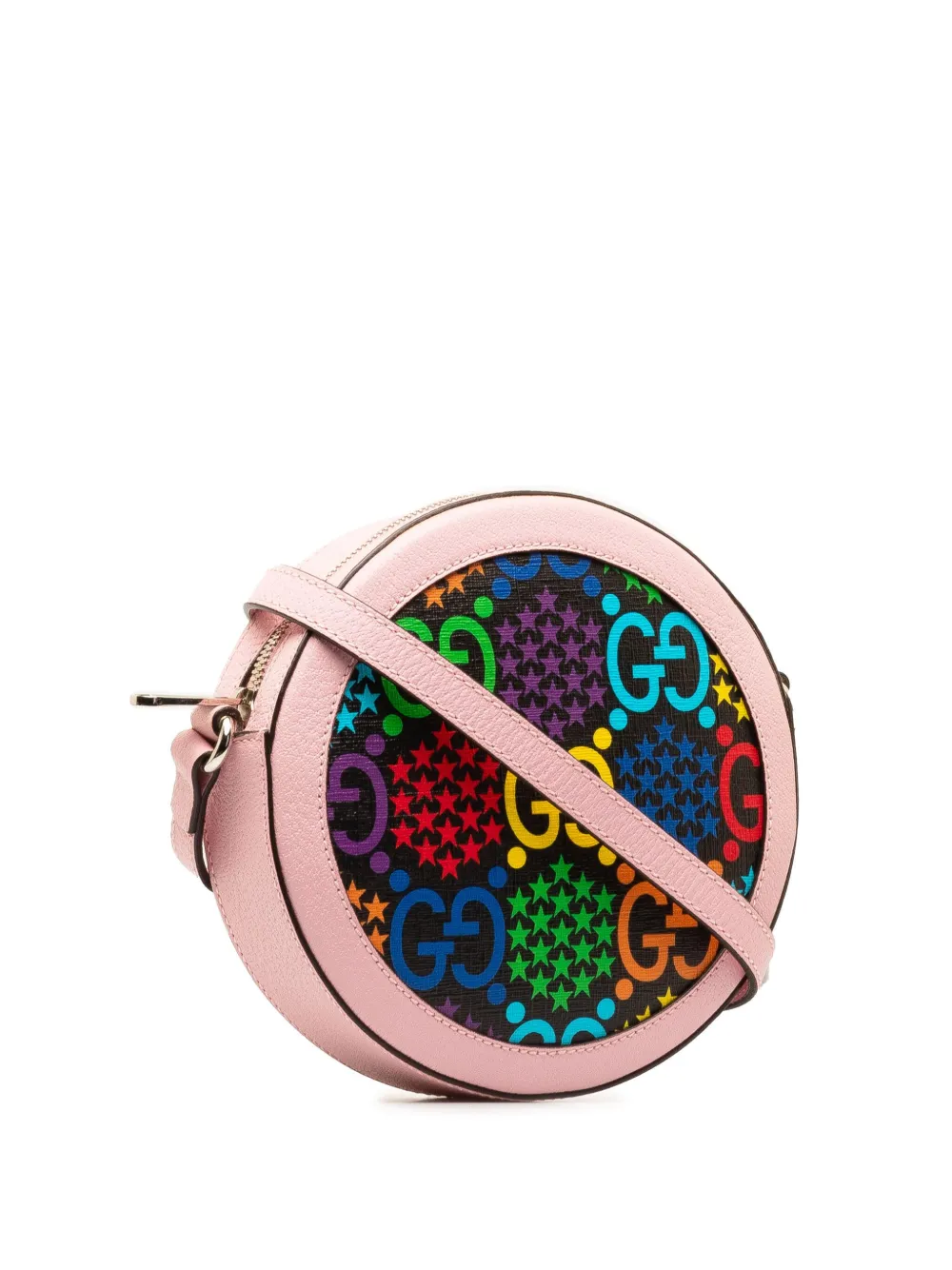 Pre-owned Gucci 2016-2023 Gg Supreme Psychedelic Crossbody Bag In Multicolour
