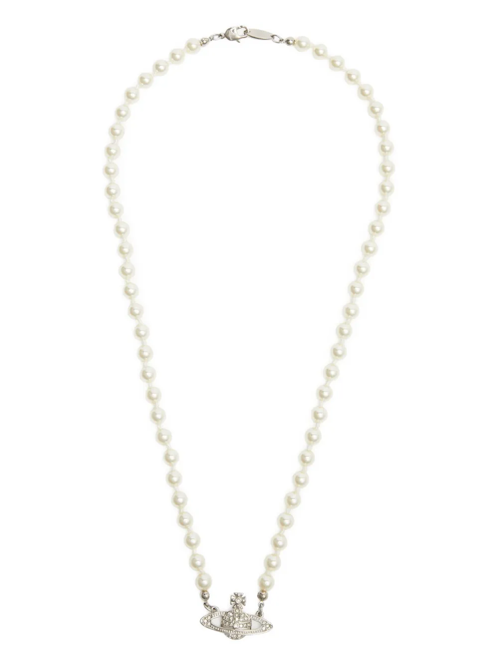 Vivienne Westwood Mini Bas Relief necklace - Argento
