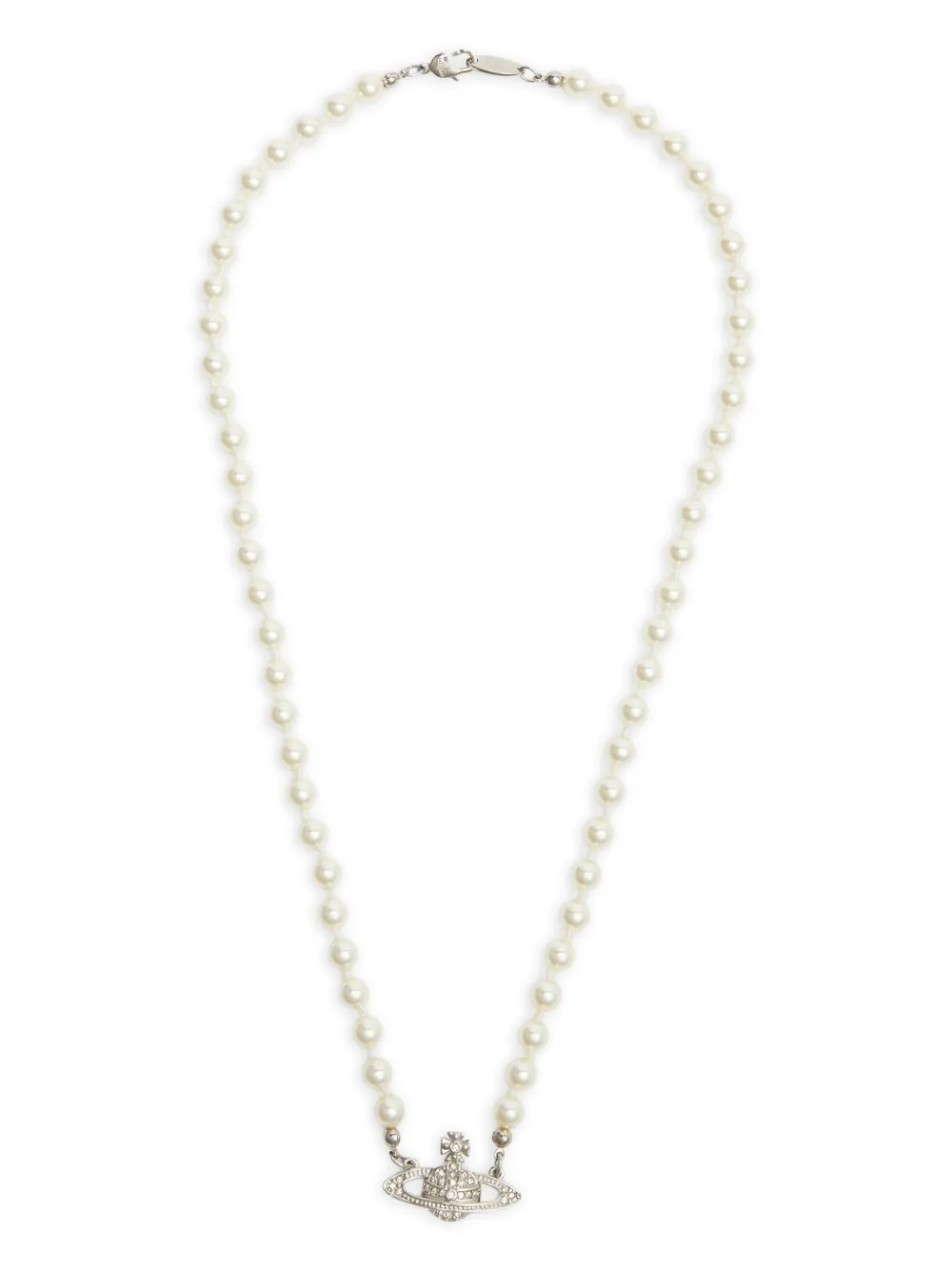 Vivienne Westwood Mini Bas Relief necklace | Silver | Image 1