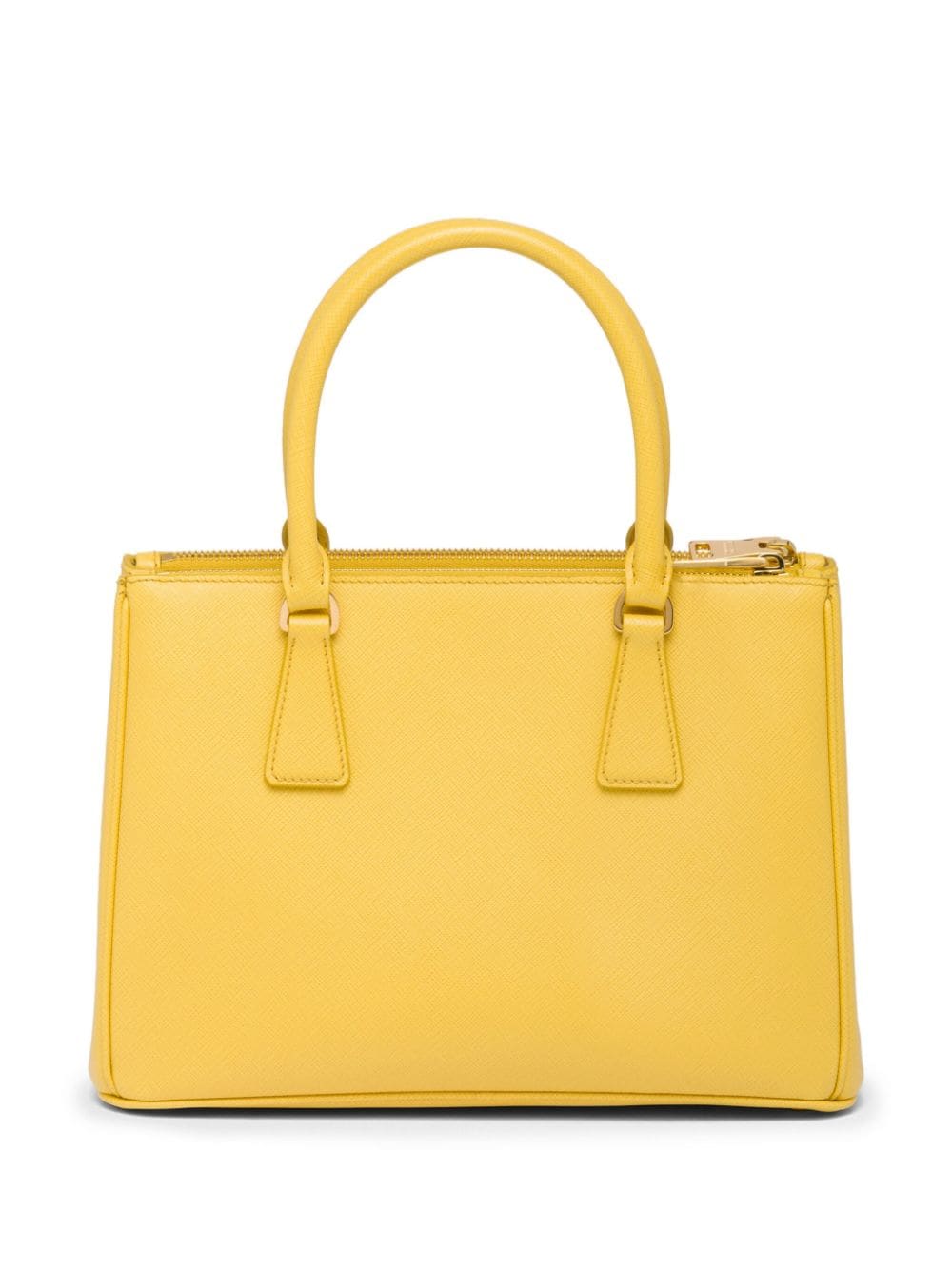 Shop Prada Medium Galleria Saffiano Leather Handbag In Yellow