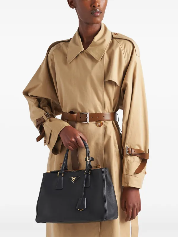 ガレリア ブラック Prada ガレリア ハンドバッグ L | ブラック | FARFETCH JP
