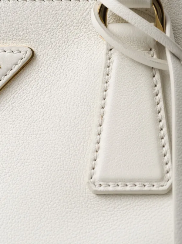 Prada Large Galleria Tote Bag | White | FARFETCH