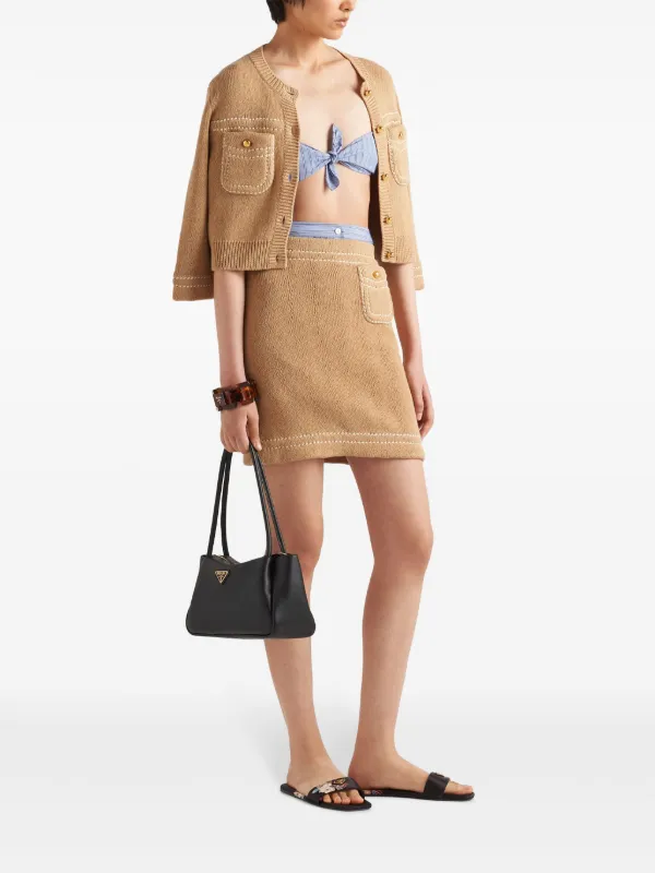 Prada Darling ハンドバッグ M | ブラック | FARFETCH JP