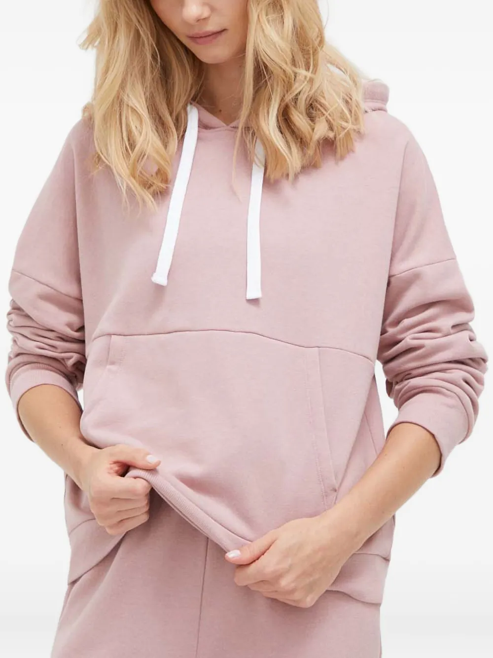 Dkny Logo-print Pyjama Top In Pink