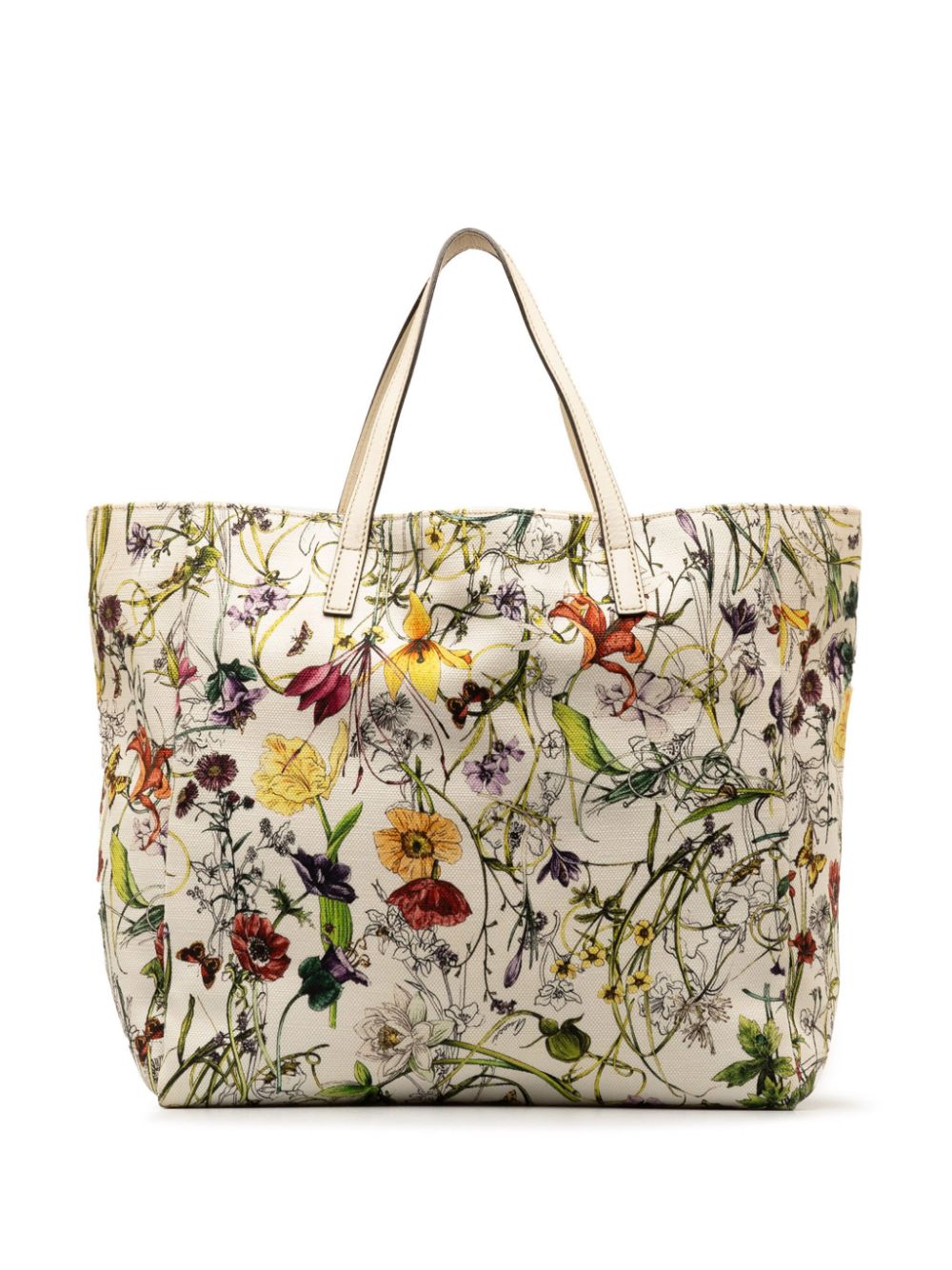 Gucci Pre-Owned 2000-2015 Flora tote bag - Wit