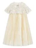 MAISON AVA Leonie embellished maxi dress - Neutrals