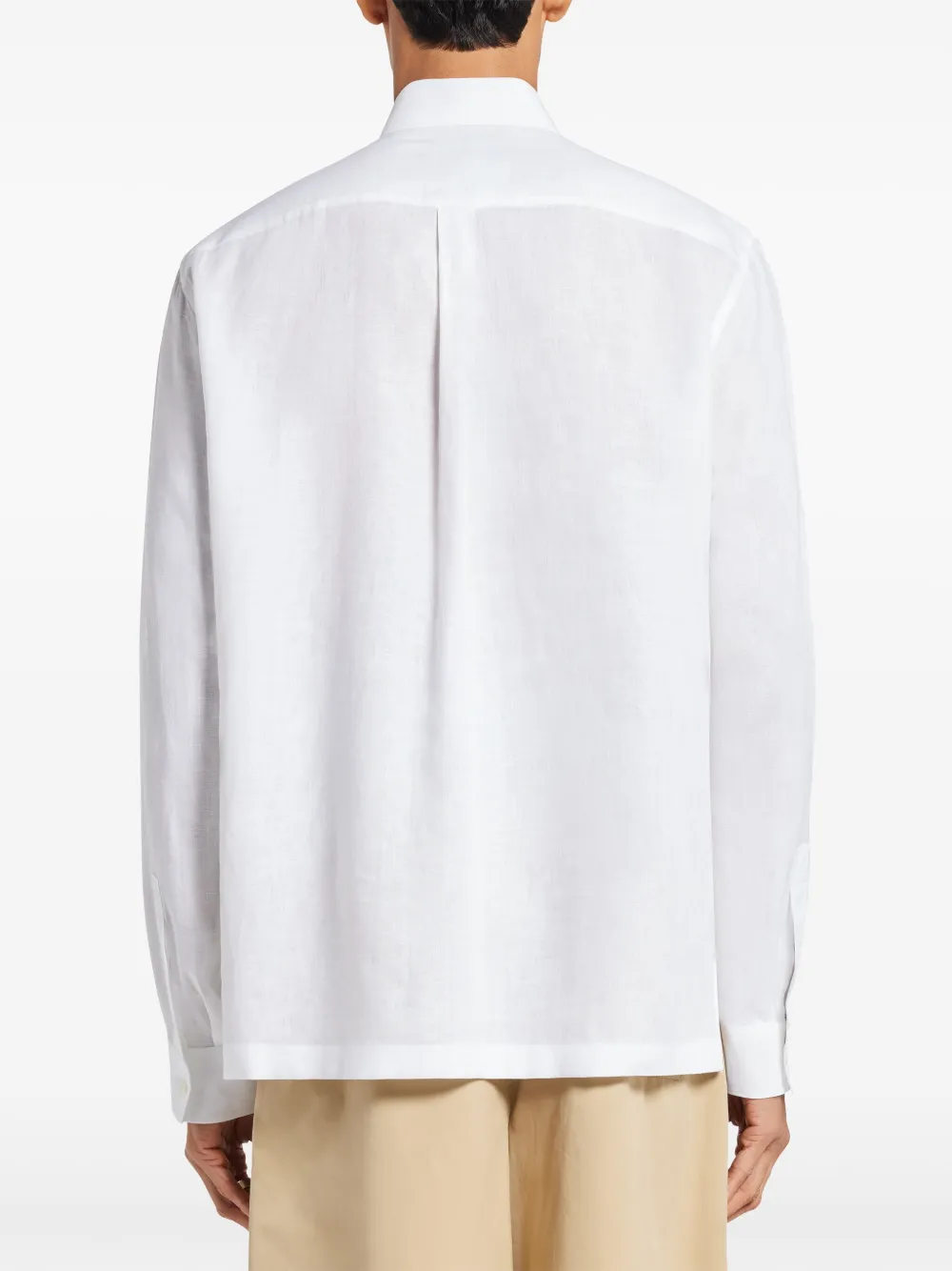 Dolce & Gabbana Linnen overhemd Wit