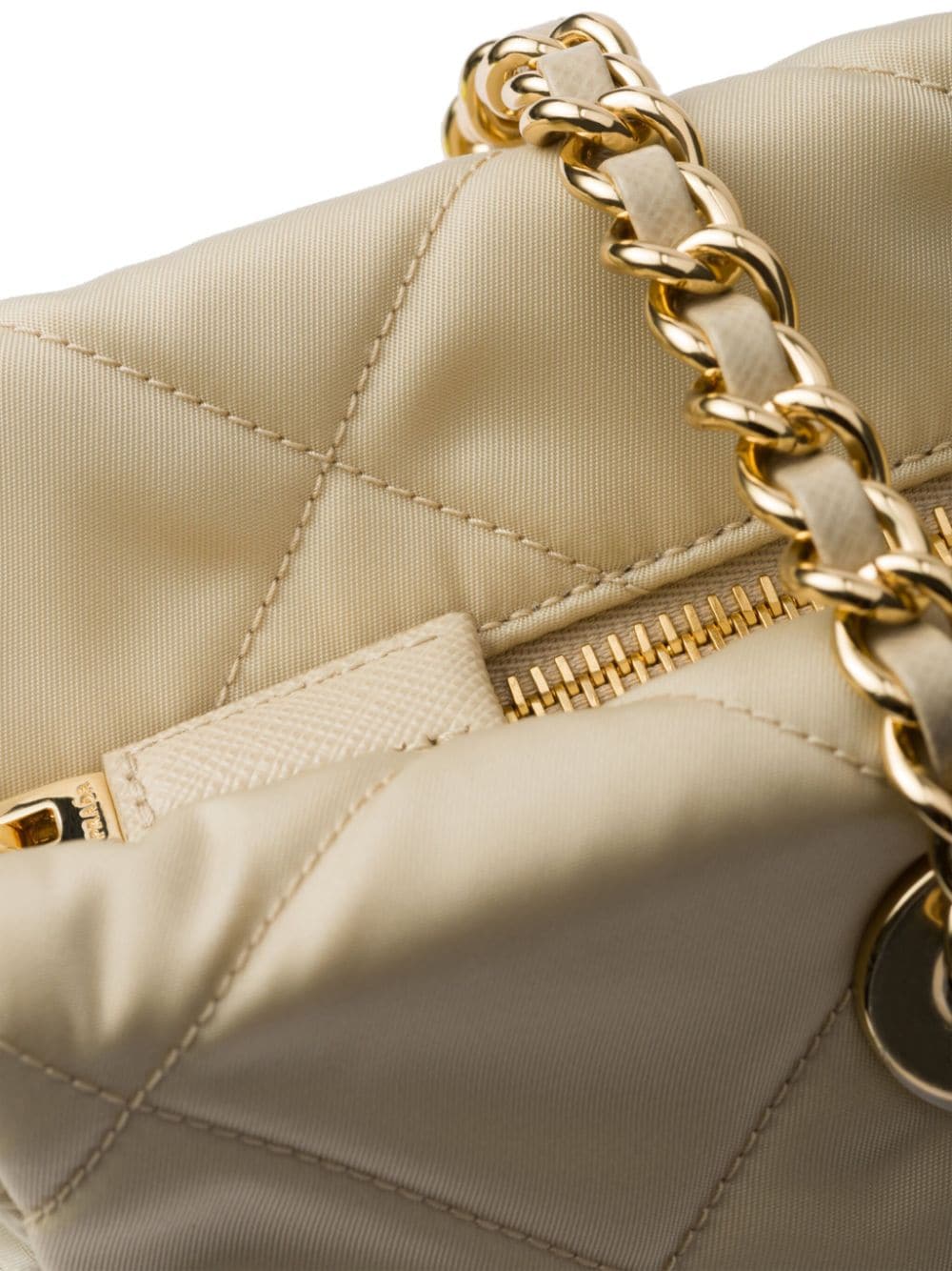 Shop Prada Re-edition 1995 Shoulder Bag In Nude