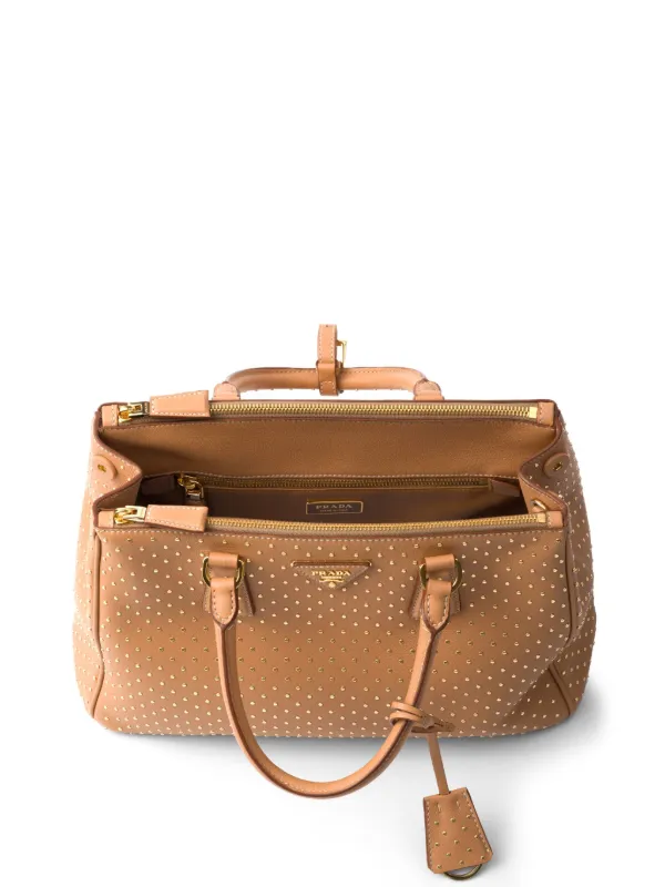 Prada ガレリア ハンドバッグ L | ニュートラル | FARFETCH JP