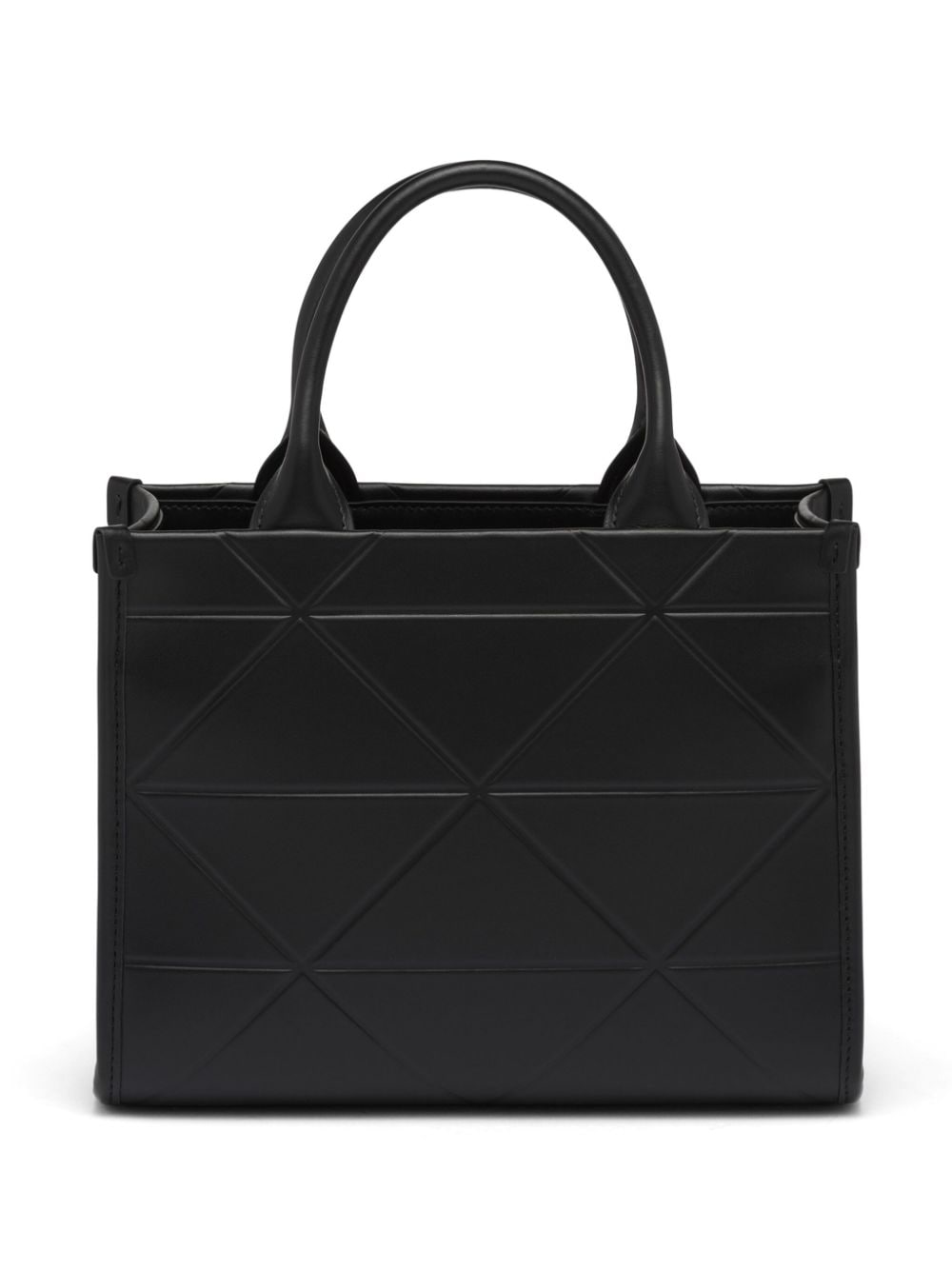 Shop Prada Small Symbole Tote Bag In Black