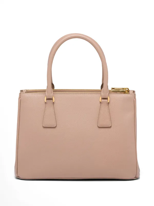 Prada ガレリア サフィアーノレザーハンドバッグ M | ピンク