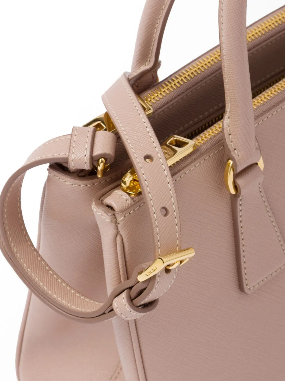 Prada Medium Galleria Saffiano leren handtas Roze
