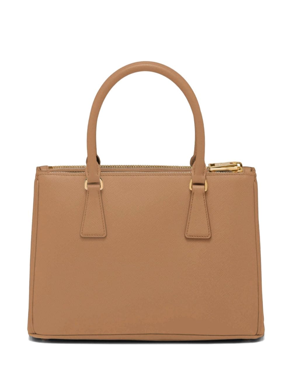 Shop Prada Medium Galleria Saffiano Leather Tote Bag In Brown