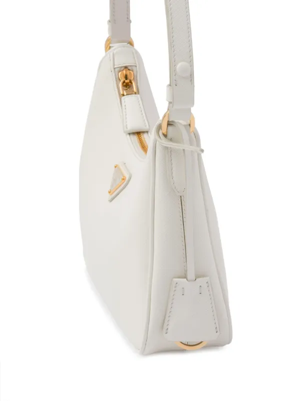 Prada Re-Edition ショルダーバッグ ミニ | ホワイト | FARFETCH JP