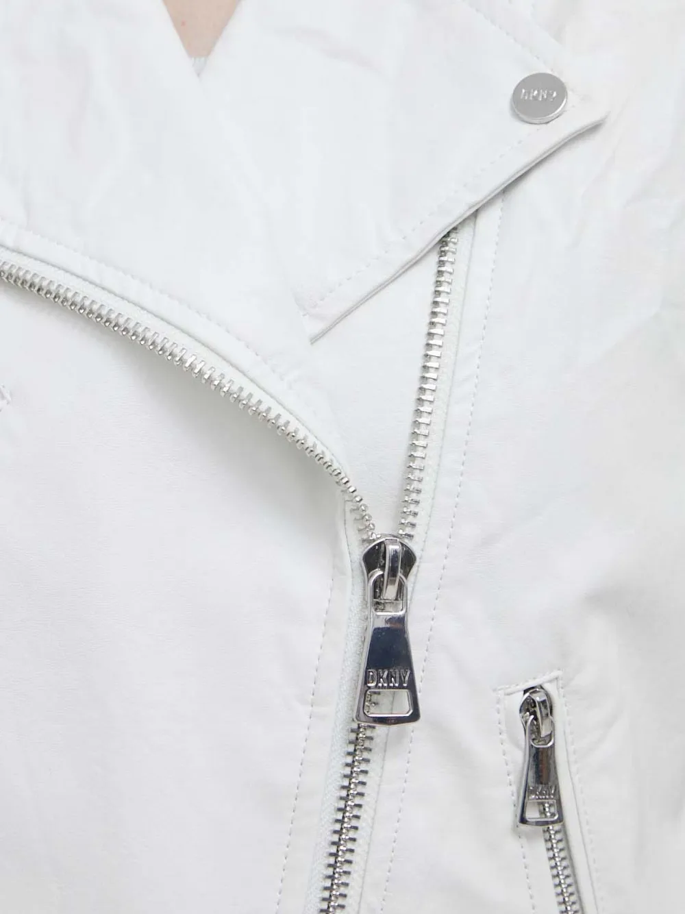 DKNY Gilet met rits Wit