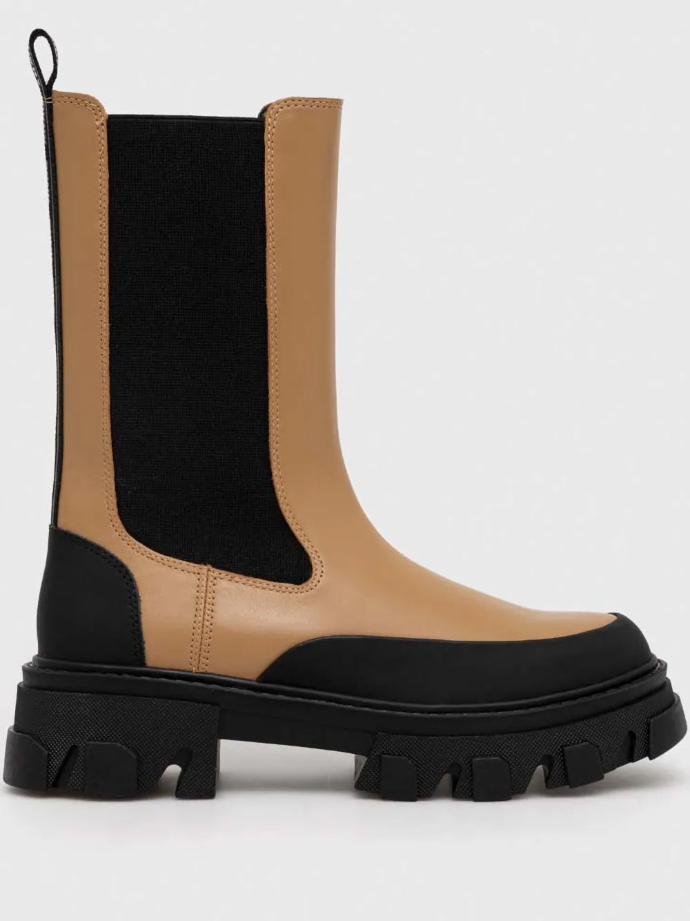 DKNY leather boots - Toni neutri