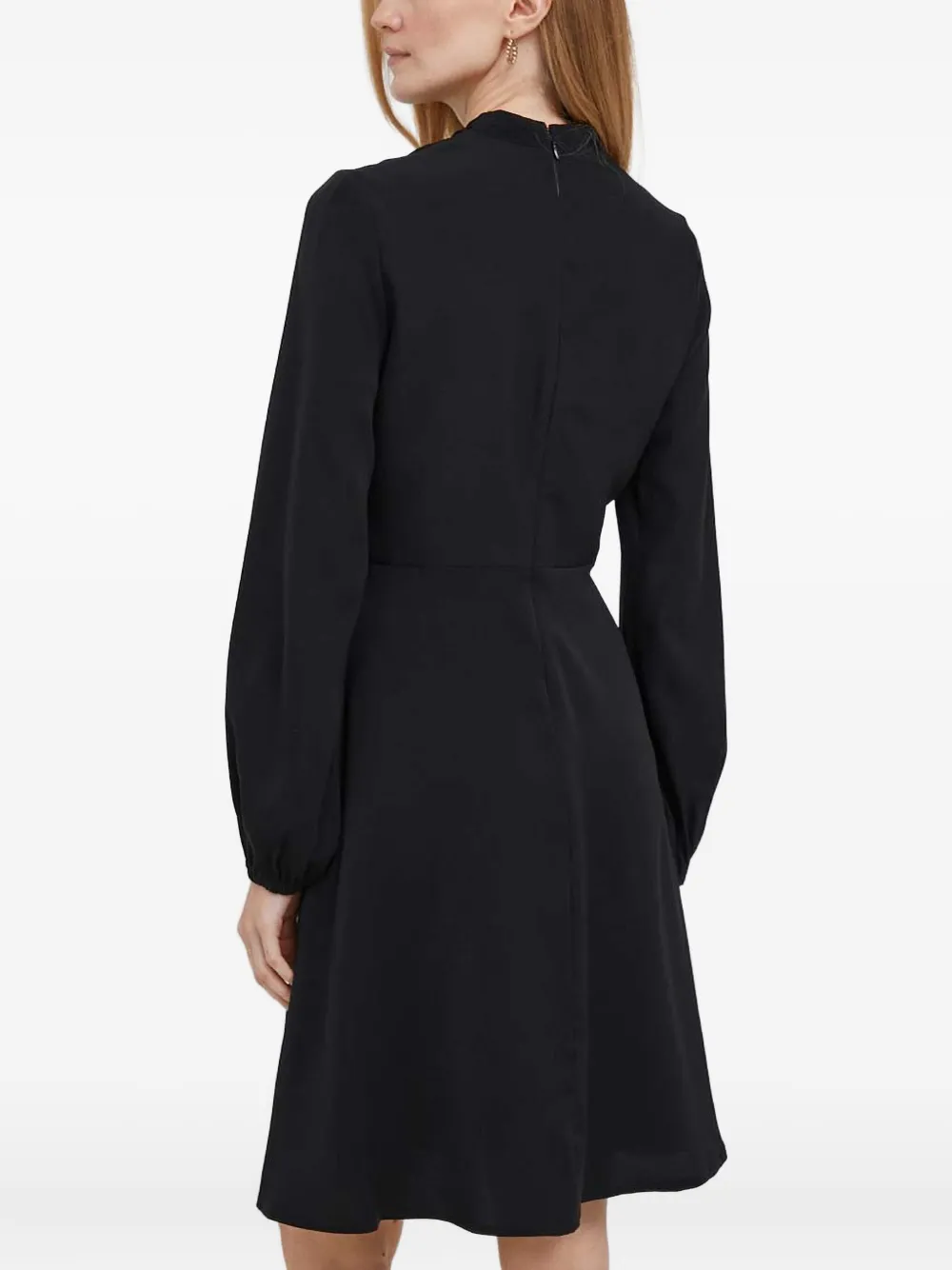 DKNY Jurk met striksluiting Zwart