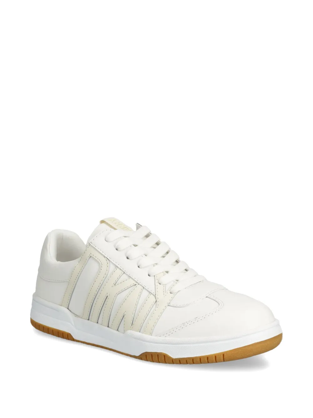 DKNY Sneakers met logopatch - Wit