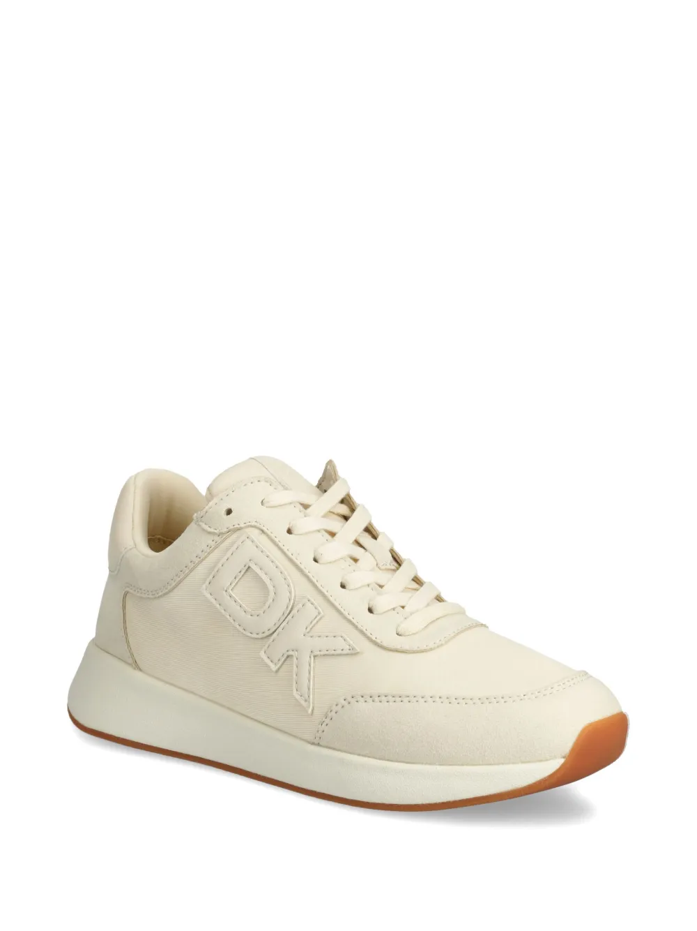 DKNY Sneakers met logopatch - Beige