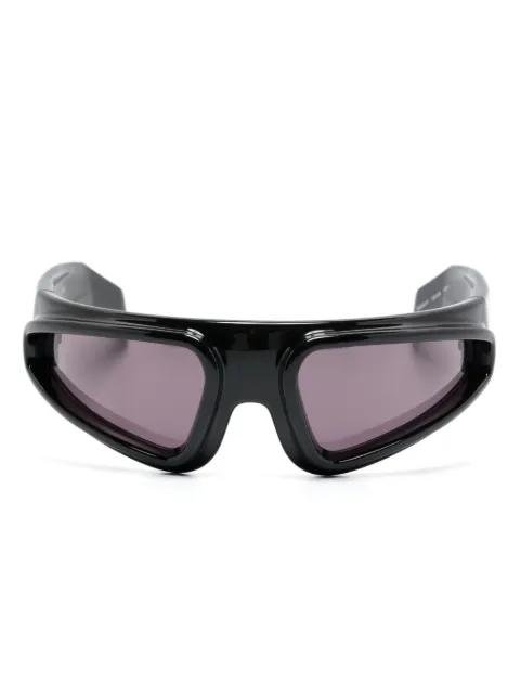 Rick Owens biker-frame sunglasses