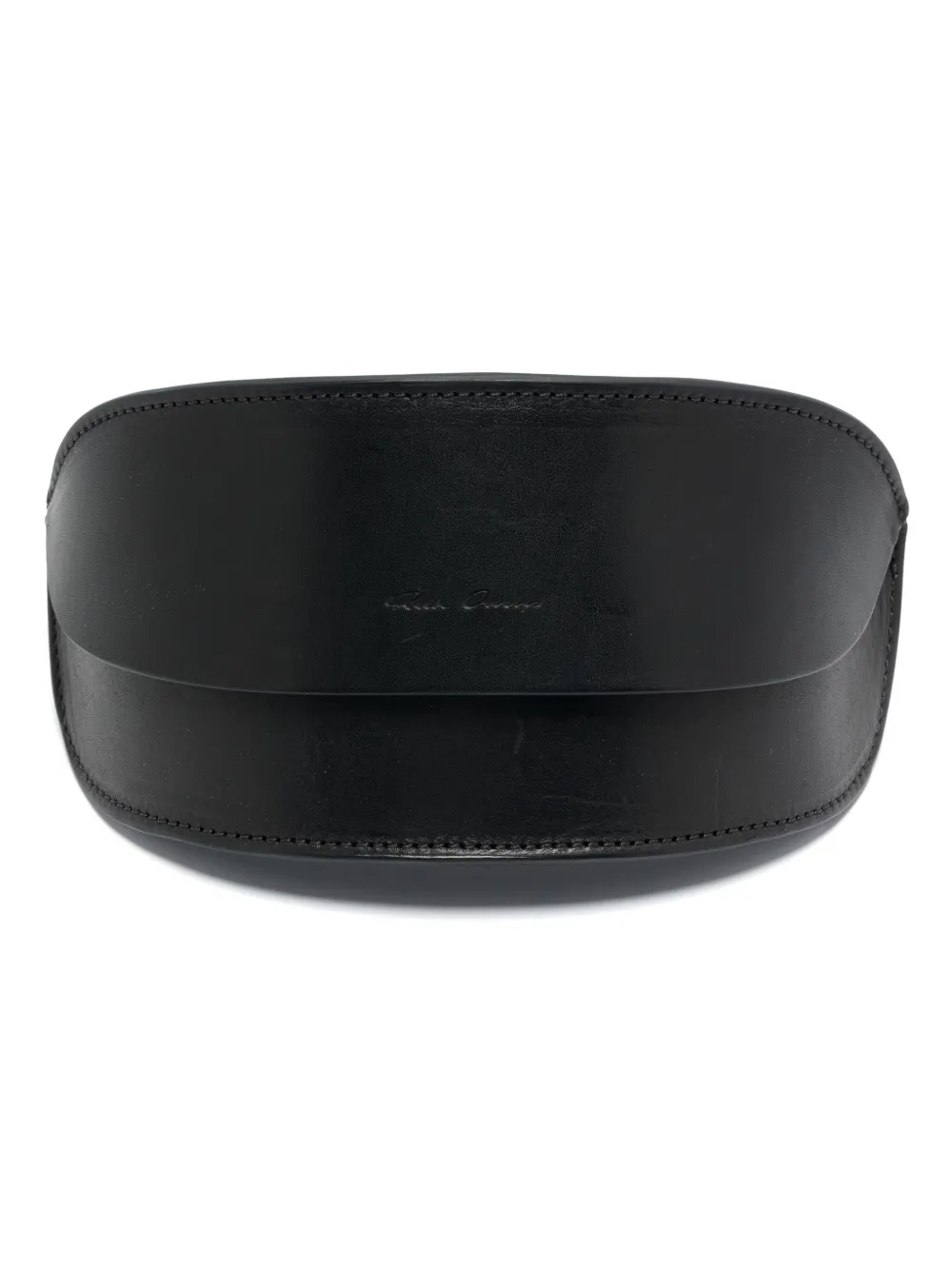Rick Owens Biker-frame Sunglasses In Black
