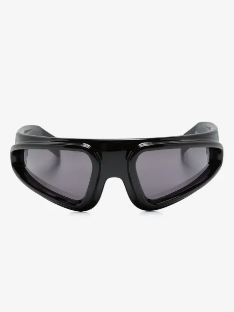 Rick Owens biker-frame sunglasses