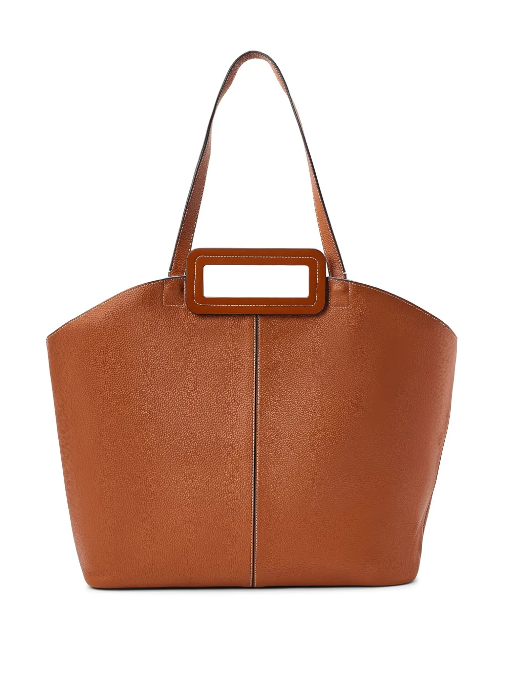 STAUD logo-appliqué tote bag - Bruin