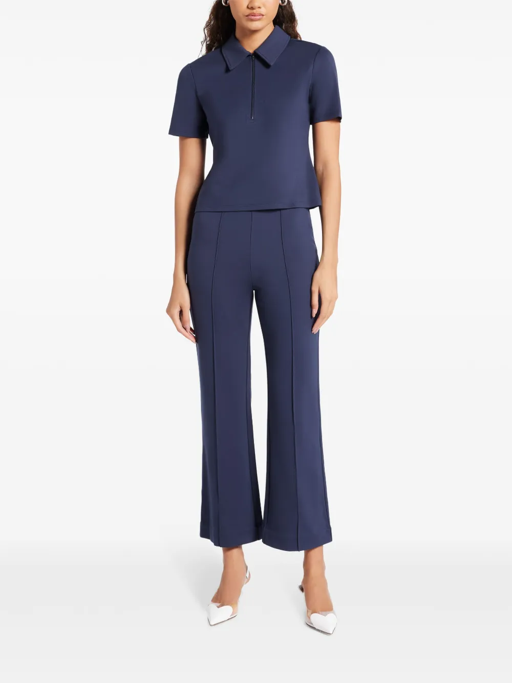 STAUD Knack knitted trousers - Blauw