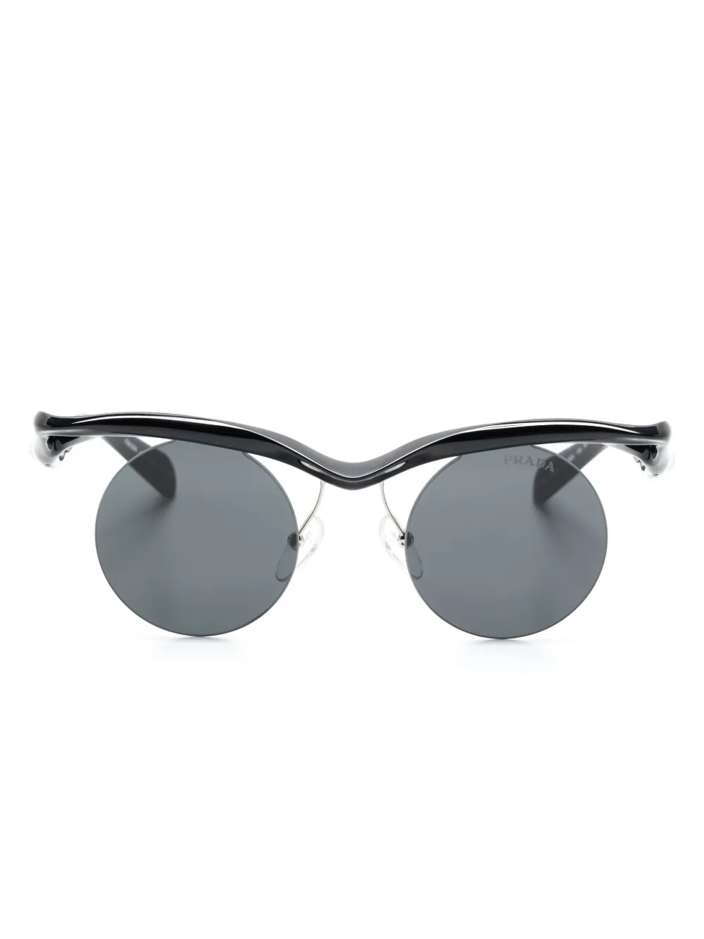 Prada Eyewear Morph round-frame sunglasses | Black | Image 1
