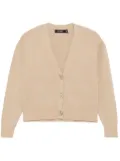 Lauren Ralph Lauren logo-jacquard cardigan - Brown