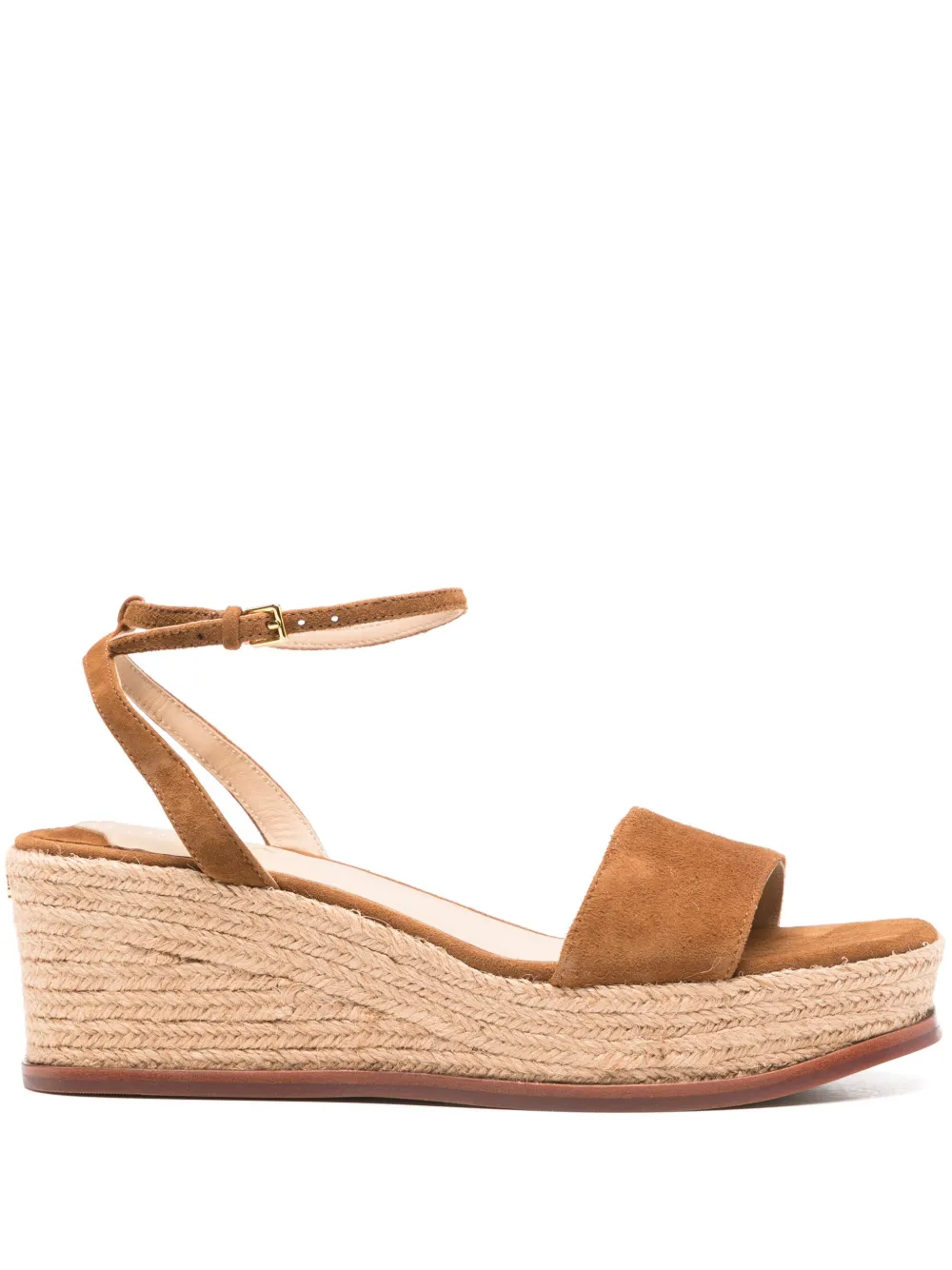 RALPH LAUREN LEONA 35MM SUEDE ESPADRILLES