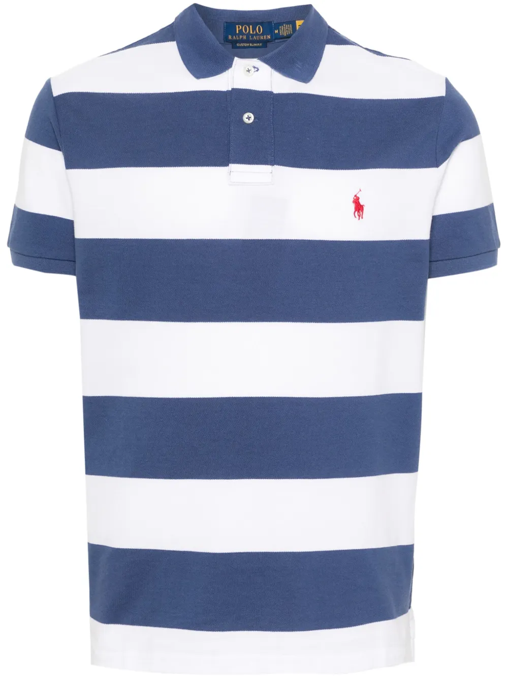 Polo Ralph Lauren Polo Pony-embroidered Polo Shirt In Blau