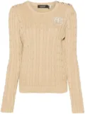 Lauren Ralph Lauren Montiva cable-knit jumper - Neutrals