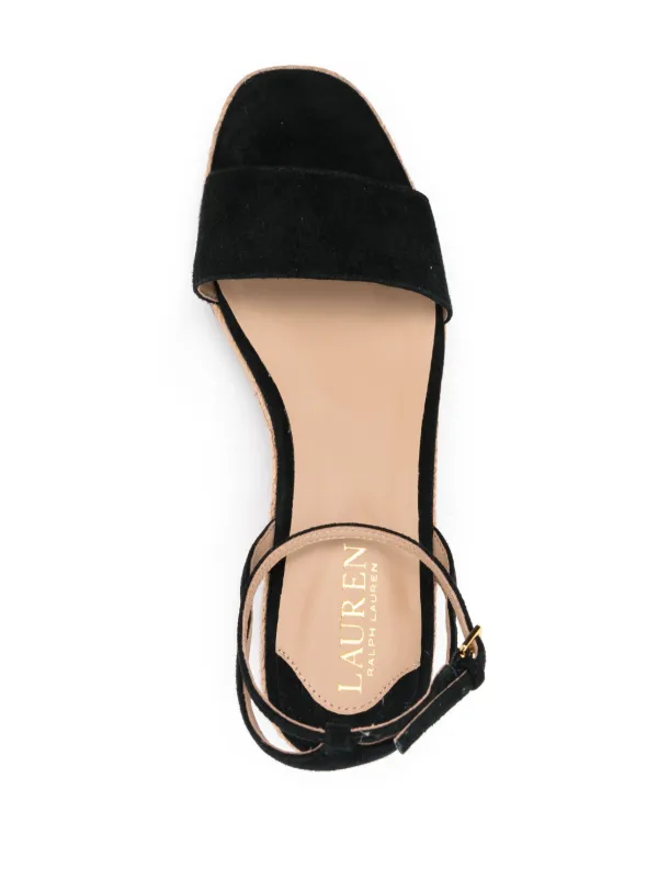 【Ralph Lauren】Leona スエード素材の上品エスパドリーユ Amazon | Lauren Ralph Lauren レディース レオナ スエード