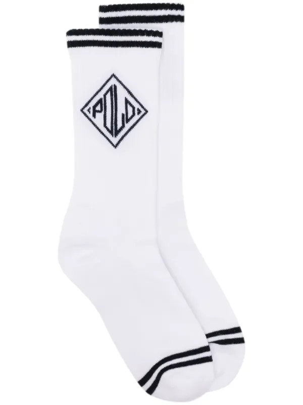 Polo Ralph Lauren logo-embroidered Socks | White | FARFETCH UK