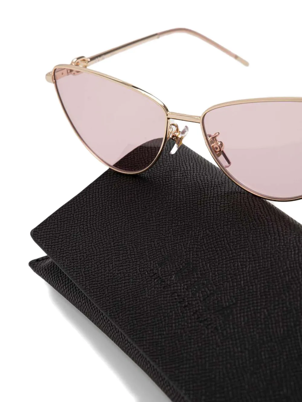 Furla Zonnebril met cat-eye montuur Roze