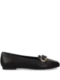 Furla buckle-embellished loafers - Black